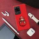 Mario Printed Slim Cases and Cover for Galaxy S20 Ultra
