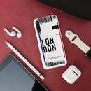 London Ticket Printed Slim Cases and Cover for Redmi A3