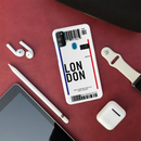 London Ticket Printed Slim Cases and Cover for Galaxy M30S