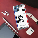 London Ticket Printed Slim Cases and Cover for iPhone 13