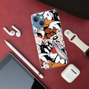Looney Toons pattern Printed Slim Cases and Cover for iPhone 13