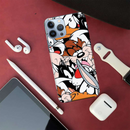Looney Toons pattern Printed Slim Cases and Cover for iPhone 13 Pro