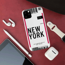 New York ticket Printed Slim Cases and Cover for iPhone 11 Pro Max