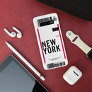 New York ticket Printed Slim Cases and Cover for Galaxy S10 Plus