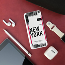 New York ticket Printed Slim Cases and Cover for Redmi A3