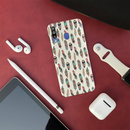 Feather pattern Printed Slim Cases and Cover for Galaxy M30