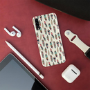 Feather pattern Printed Slim Cases and Cover for Galaxy A50