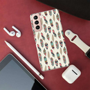 Feather pattern Printed Slim Cases and Cover for Galaxy S21