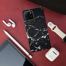 Dark Marble Printed Slim Cases and Cover for Galaxy S20 Ultra