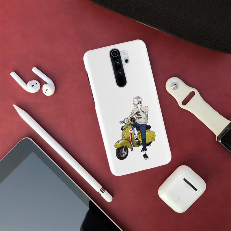 Scooter 75 Printed Slim Cases and Cover for Redmi Note 8 Pro