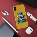 Teri Yari sabse pyari Printed Slim Cases and Cover for iPhone XS