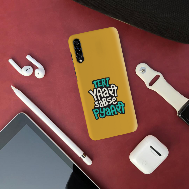 Teri Yari sabse pyari Printed Slim Cases and Cover for Galaxy A70