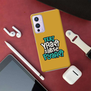 Teri Yari sabse pyari Printed Slim Cases and Cover for OnePlus 9