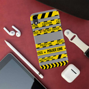 Police line Printed Slim Cases and Cover for iPhone XR