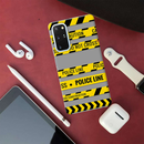 Police line Printed Slim Cases and Cover for Galaxy S20