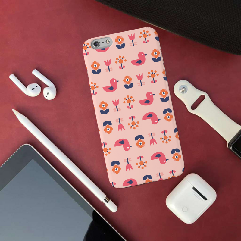 Duck and florals Printed Slim Cases and Cover for iPhone 6 Plus