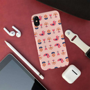Duck and florals Printed Slim Cases and Cover for iPhone XS