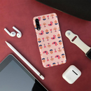 Duck and florals Printed Slim Cases and Cover for Galaxy A70