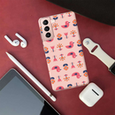 Duck and florals Printed Slim Cases and Cover for Galaxy S21 Plus