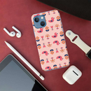 Duck and florals Printed Slim Cases and Cover for iPhone 13 Mini