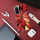 Red Leaf Printed Slim Cases and Cover for Galaxy S20 Plus