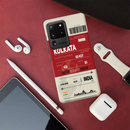 Kolkata ticket Printed Slim Cases and Cover for Galaxy S20 Ultra