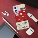Kolkata ticket Printed Slim Cases and Cover for OnePlus 9