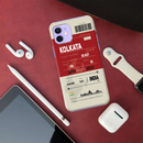 Kolkata ticket Printed Slim Cases and Cover for iPhone 11