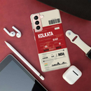 Kolkata ticket Printed Slim Cases and Cover for Galaxy S21