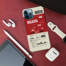 Kolkata ticket Printed Slim Cases and Cover for iPhone 12 Pro Max