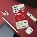 Kolkata ticket Printed Slim Cases and Cover for Galaxy S21 Ultra
