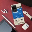 Mumbai ticket Printed Slim Cases and Cover for Galaxy S20 Ultra