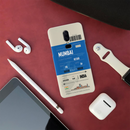 Mumbai ticket Printed Slim Cases and Cover for OnePlus 6