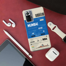 Mumbai ticket Printed Slim Cases and Cover for Redmi Note 10 Pro Max