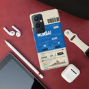 Mumbai ticket Printed Slim Cases and Cover for OnePlus 9 Pro