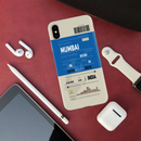 Mumbai ticket Printed Slim Cases and Cover for iPhone XS Max