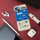Mumbai ticket Printed Slim Cases and Cover for iPhone 13