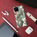 Green Leafs Printed Slim Cases and Cover for Pixel 4A