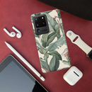 Green Leafs Printed Slim Cases and Cover for Galaxy S20 Ultra