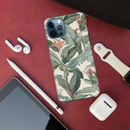 Green Leafs Printed Slim Cases and Cover for iPhone 12 Pro Max