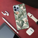 Green Leafs Printed Slim Cases and Cover for iPhone 13 Pro Max