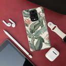 Green Leafs Printed Slim Cases and Cover for Redmi Note 9 Pro Max