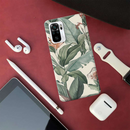 Green Leafs Printed Slim Cases and Cover for Redmi Note 10