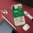 Kerala ticket Printed Slim Cases and Cover for iPhone XS