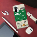 Kerala ticket Printed Slim Cases and Cover for Redmi Note 10