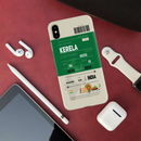 Kerala ticket Printed Slim Cases and Cover for iPhone XS Max