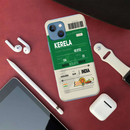 Kerala ticket Printed Slim Cases and Cover for iPhone 13