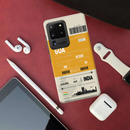 Goa ticket Printed Slim Cases and Cover for Galaxy S20 Ultra