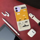 Goa ticket Printed Slim Cases and Cover for iPhone 12 Mini