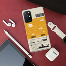 Goa ticket Printed Slim Cases and Cover for OnePlus 8T